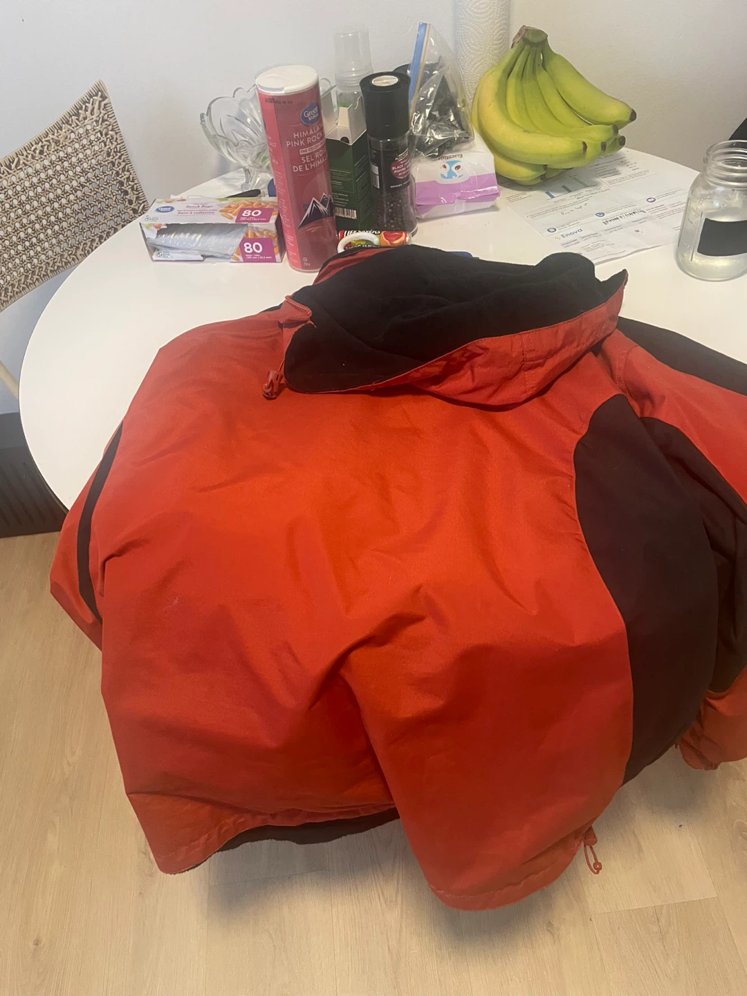 Orange and Black Peggys cove Jacket - photo 2