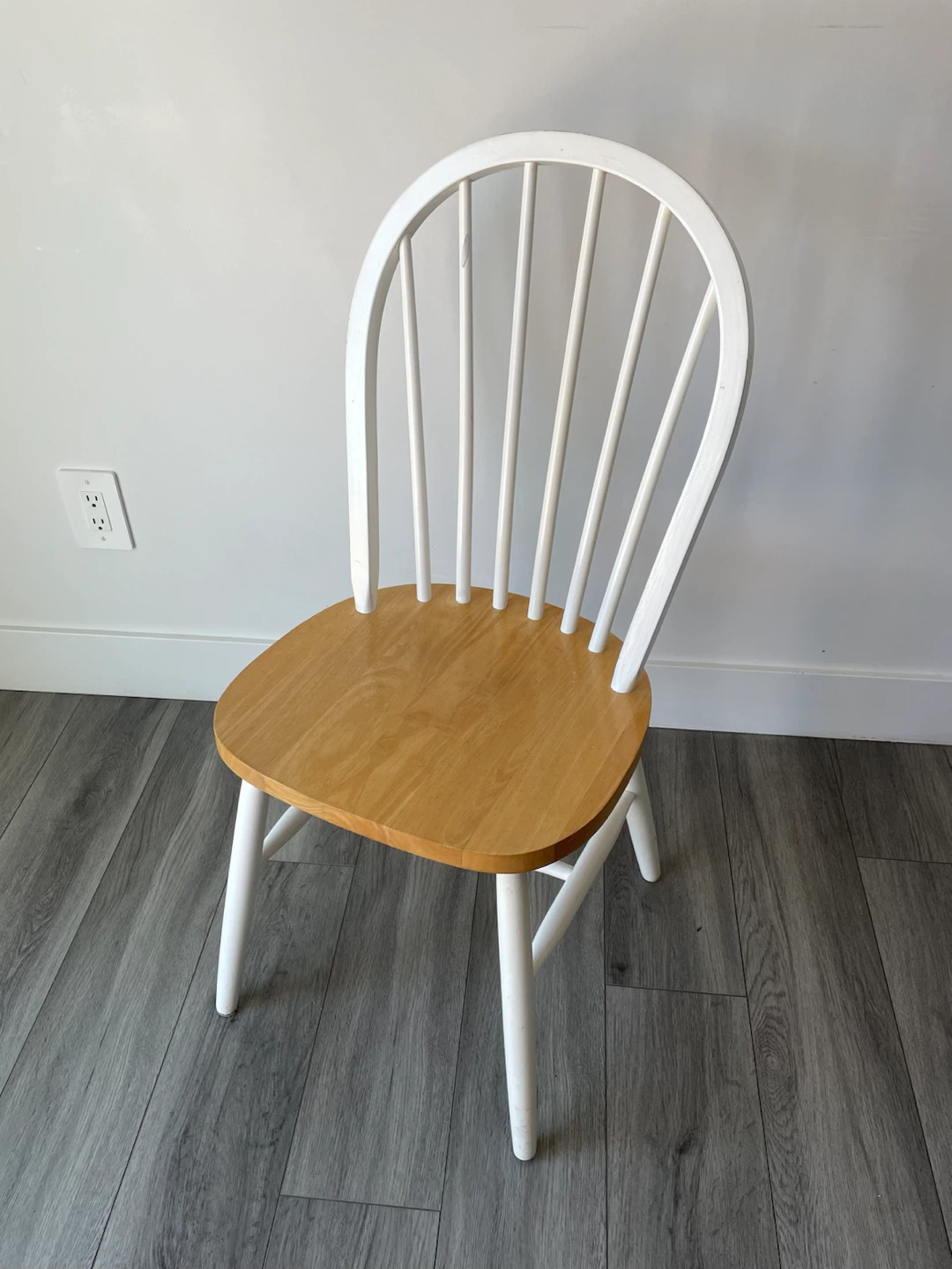 White Wooden Chair