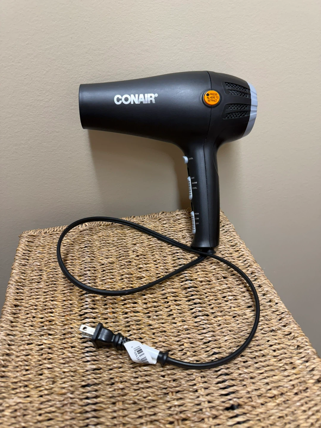 Conair Hair Dryer & Over-the-door storage