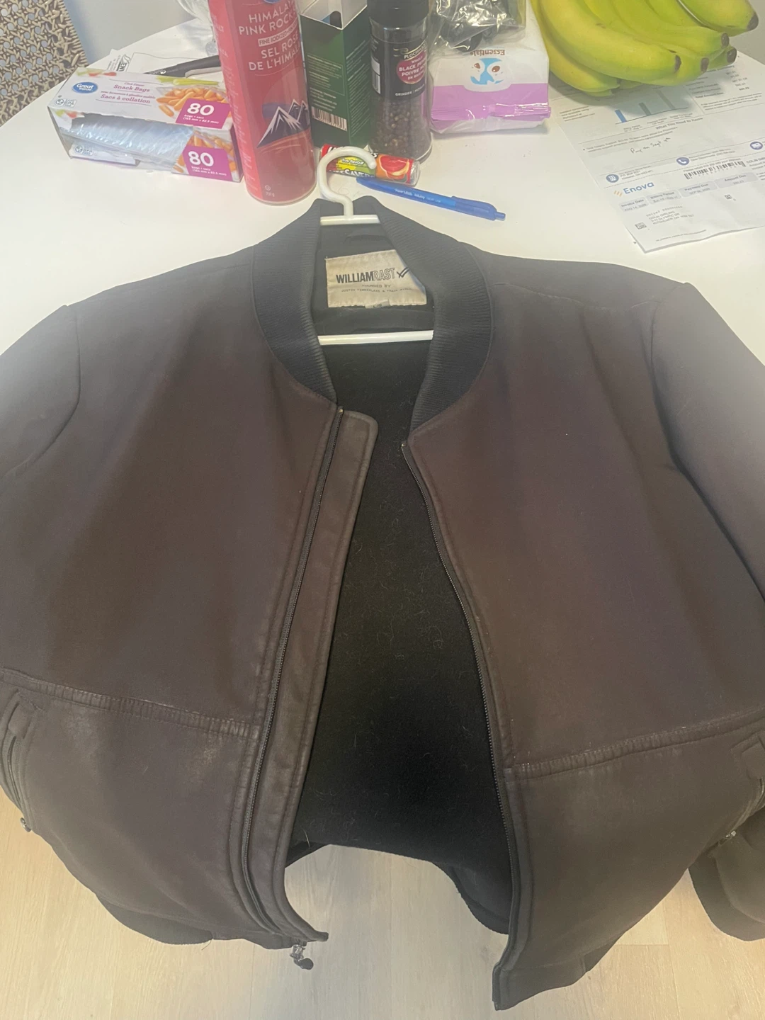 William Rast Bomber Jacket - Size L
