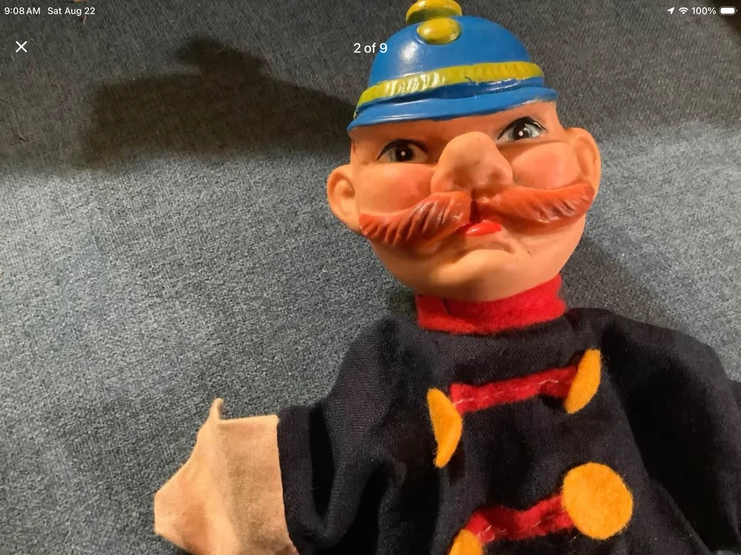 #1 Three Vintage Hand Puppets 🐞 - photo 2