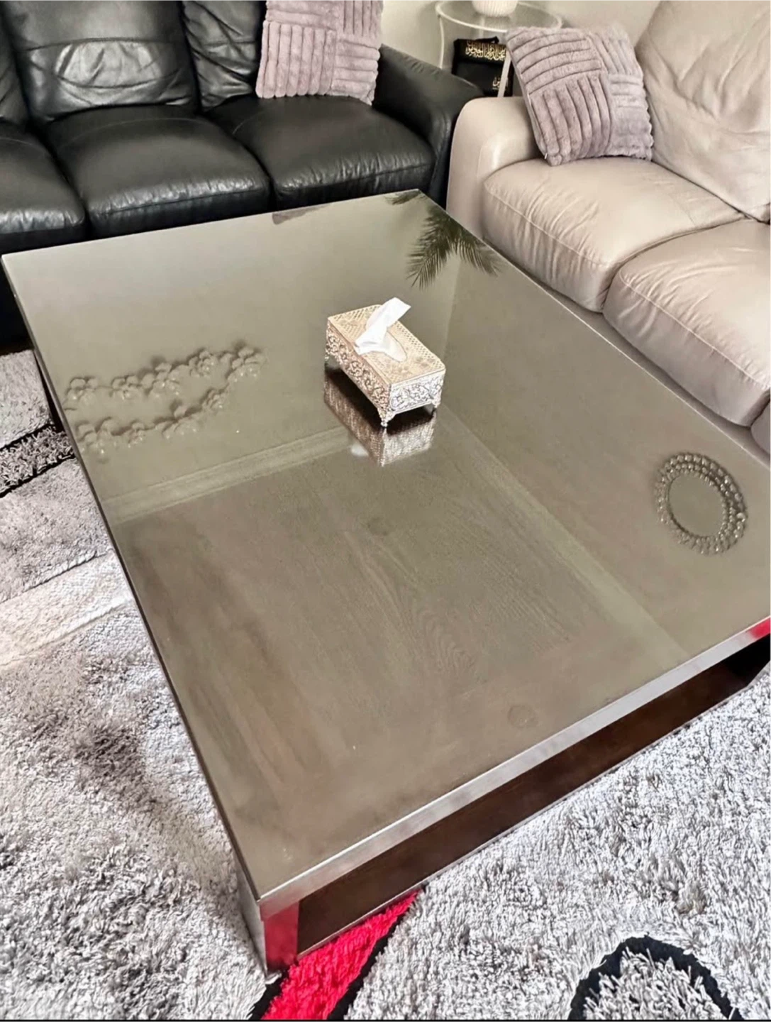 Watson Contemporary Coffee Table – Dark Brown - photo 2