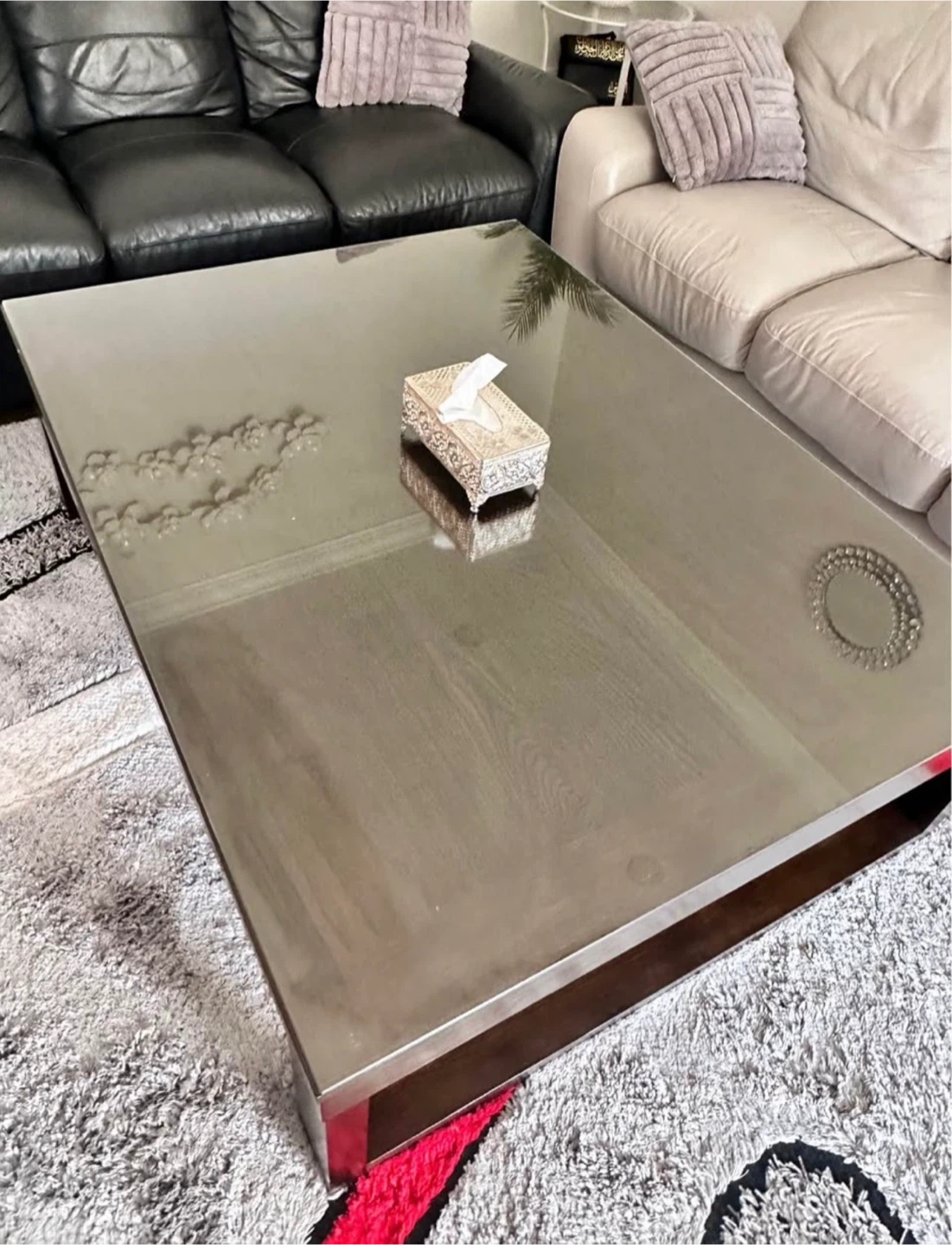 Watson Contemporary Coffee Table – Dark Brown - photo 5