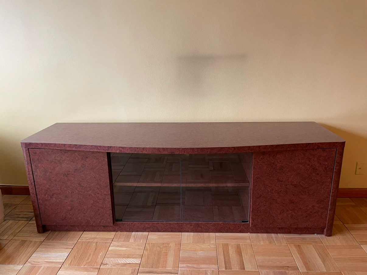 Mahogany TV // Entertainment Credenza