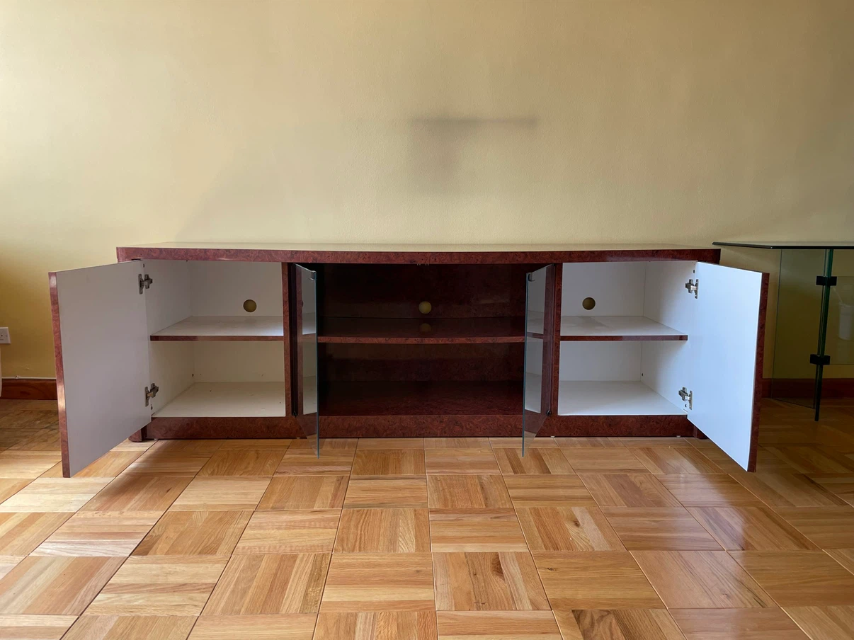 Mahogany TV // Entertainment Credenza - photo 4