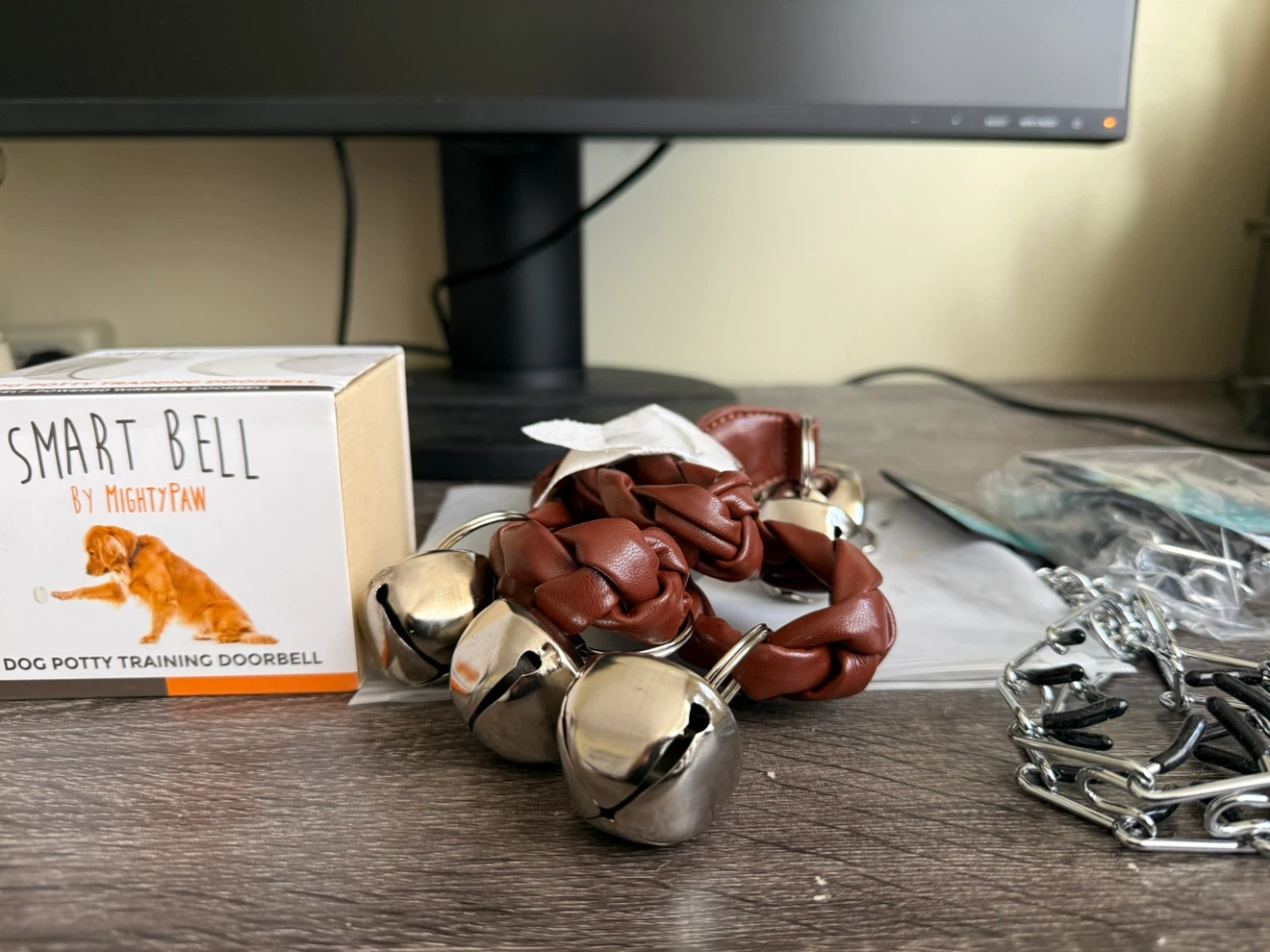 Mighty Paw Smart Bell Dog Potty Training Doorbell - photo 4