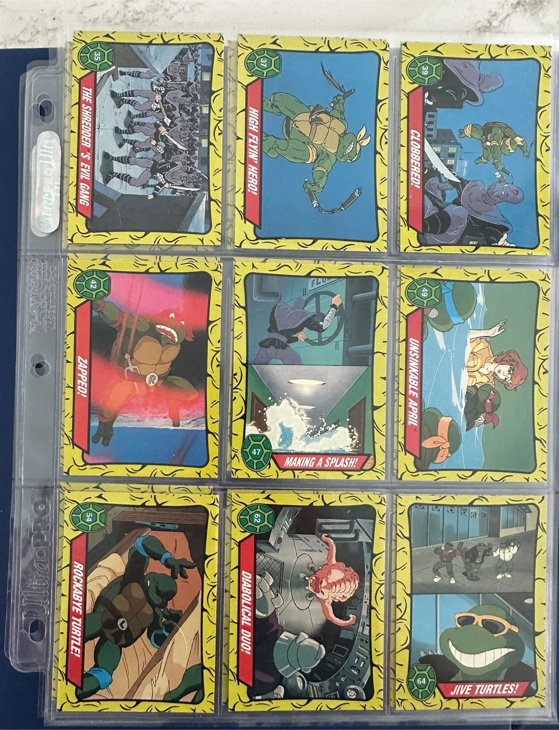 1989 Topps Teenage Mutant Ninja Turtles Trading Cards - photo 3
