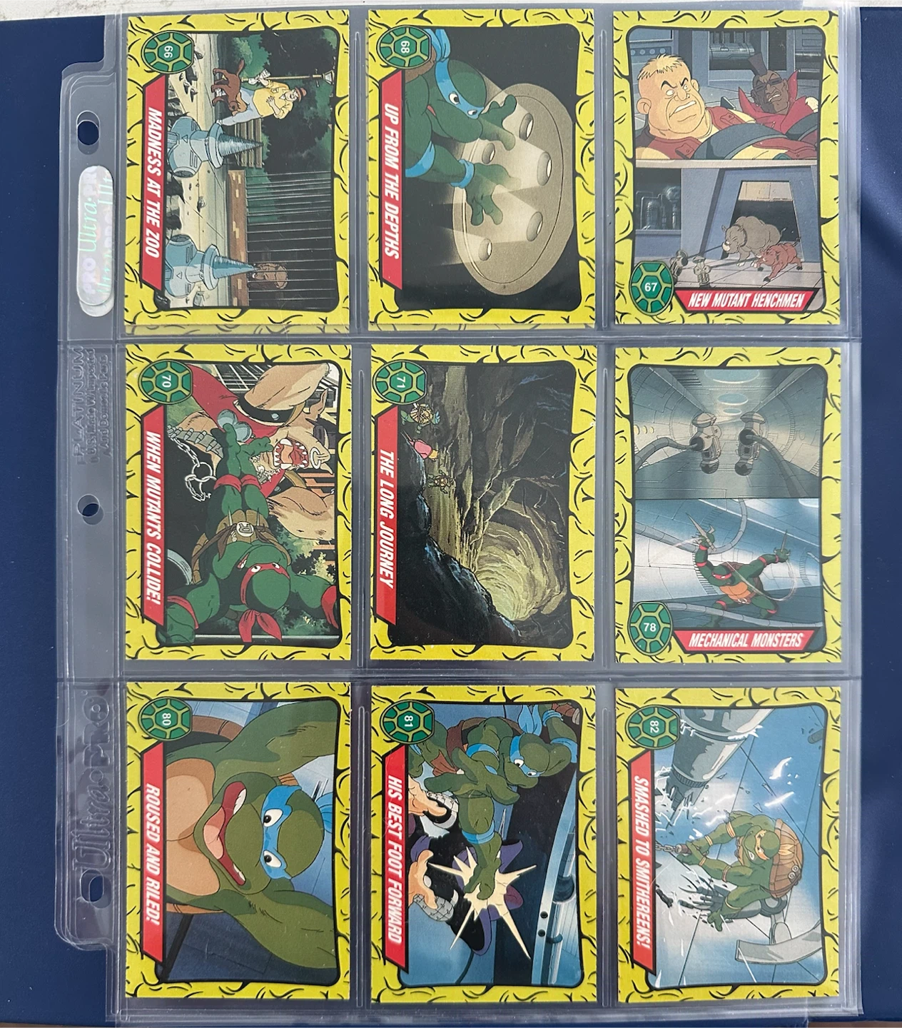 1989 Topps Teenage Mutant Ninja Turtles Trading Cards - photo 5