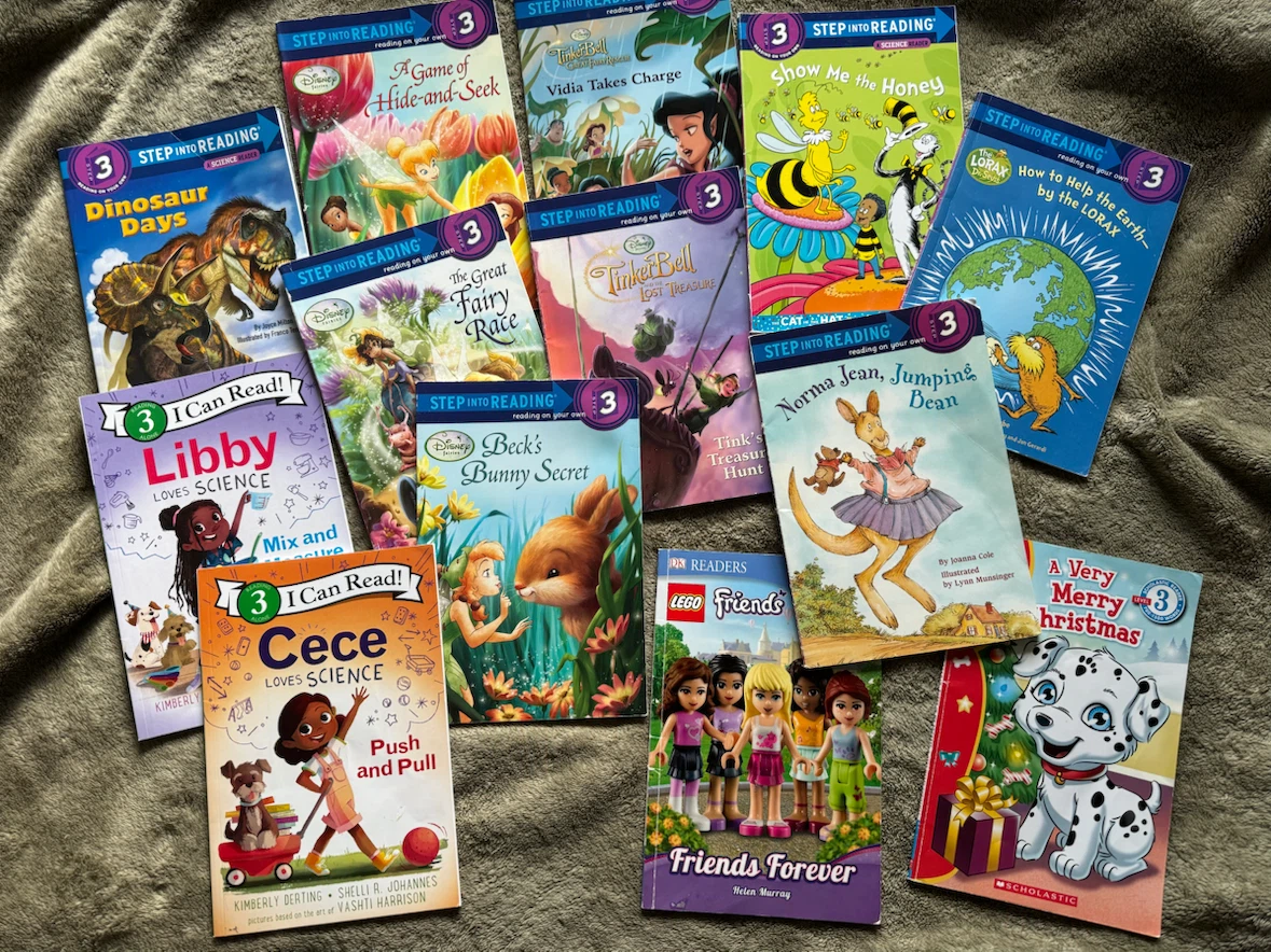 I can read level 3 books