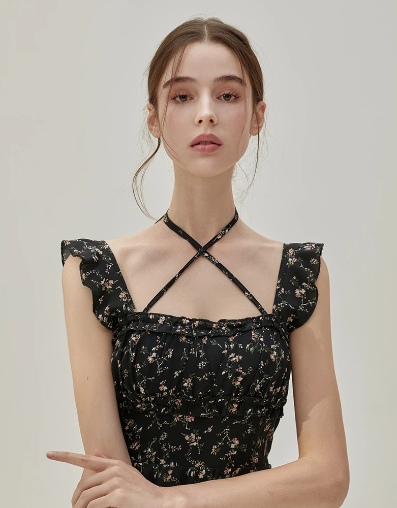 VIKINI VENDER Floral Ruffled Dress - photo 3