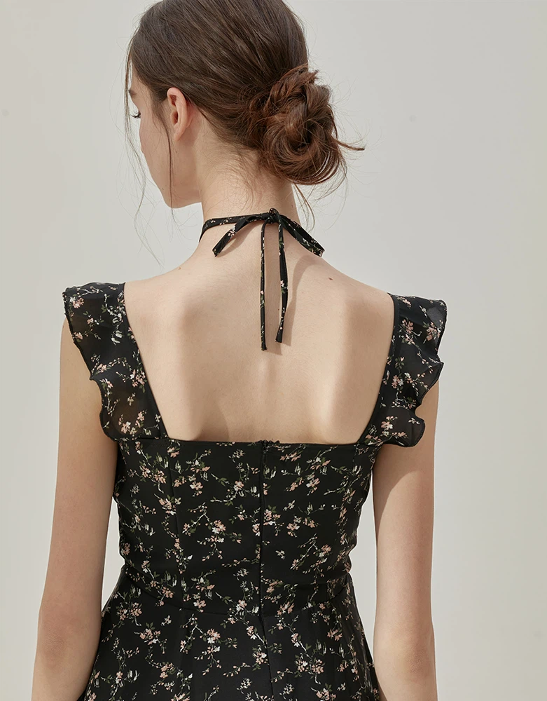 VIKINI VENDER Floral Ruffled Dress - photo 4