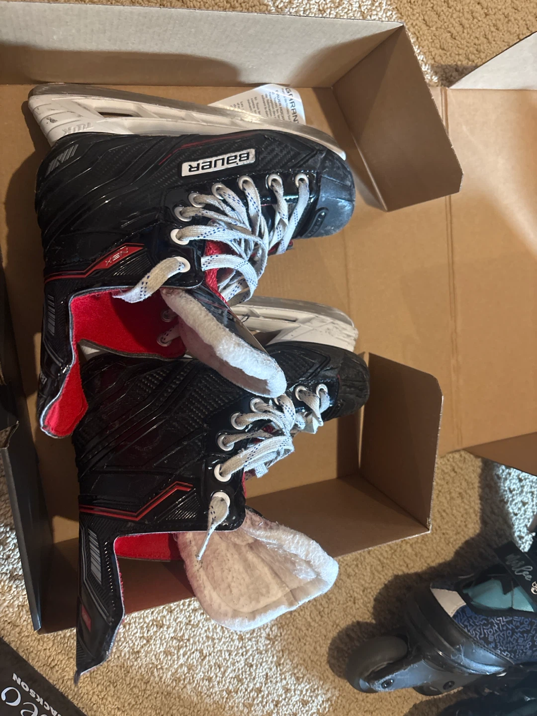 Bauer NSX Skates - JR - Size 3.0