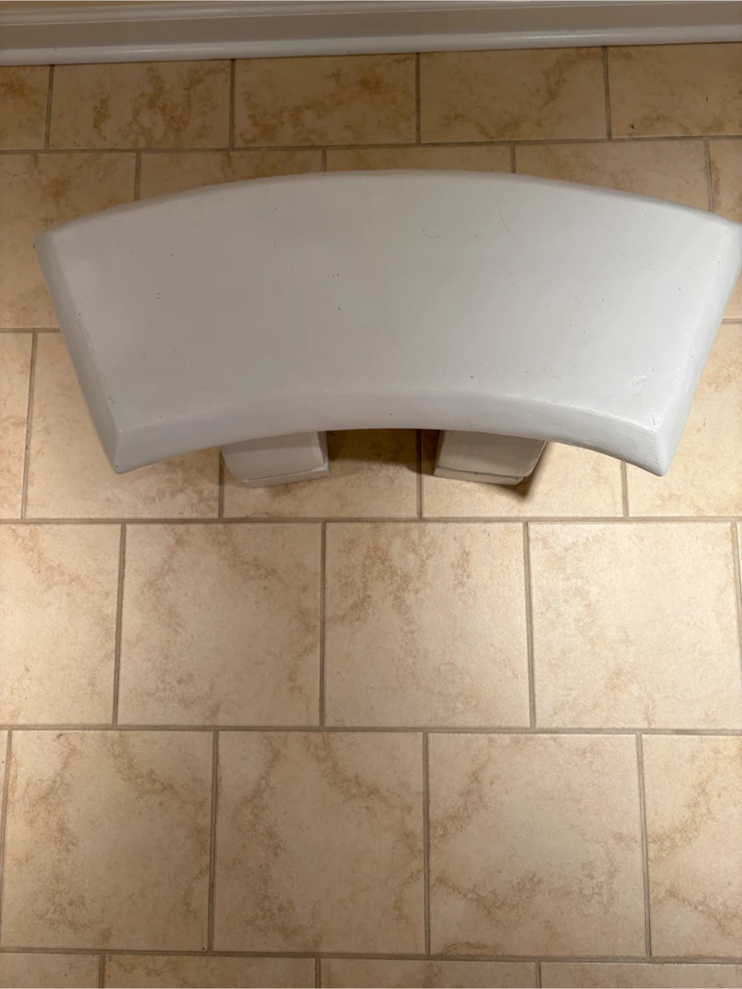 White Garden Bench - photo 4