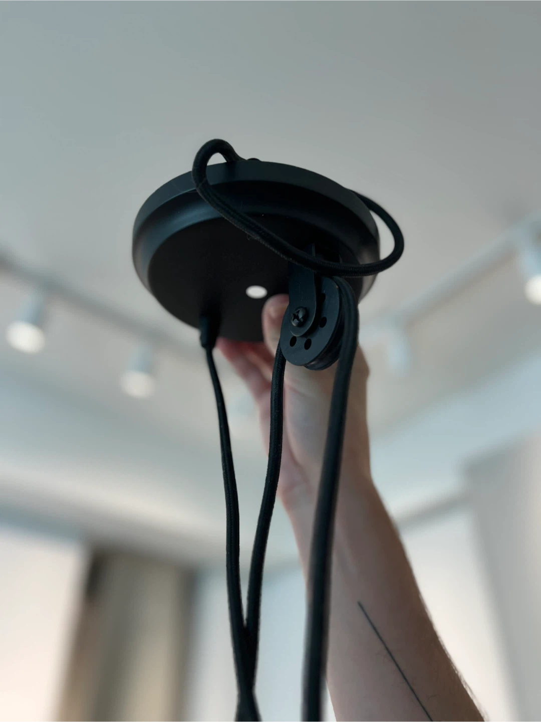 Black Pendant Light Fixture - photo 3