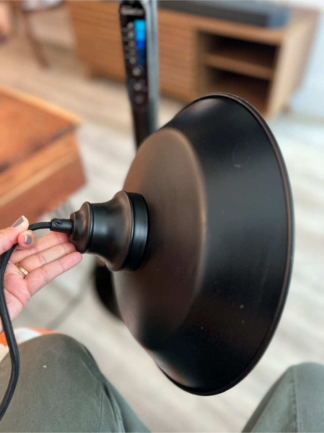 Black Pendant Light Fixture - photo 5