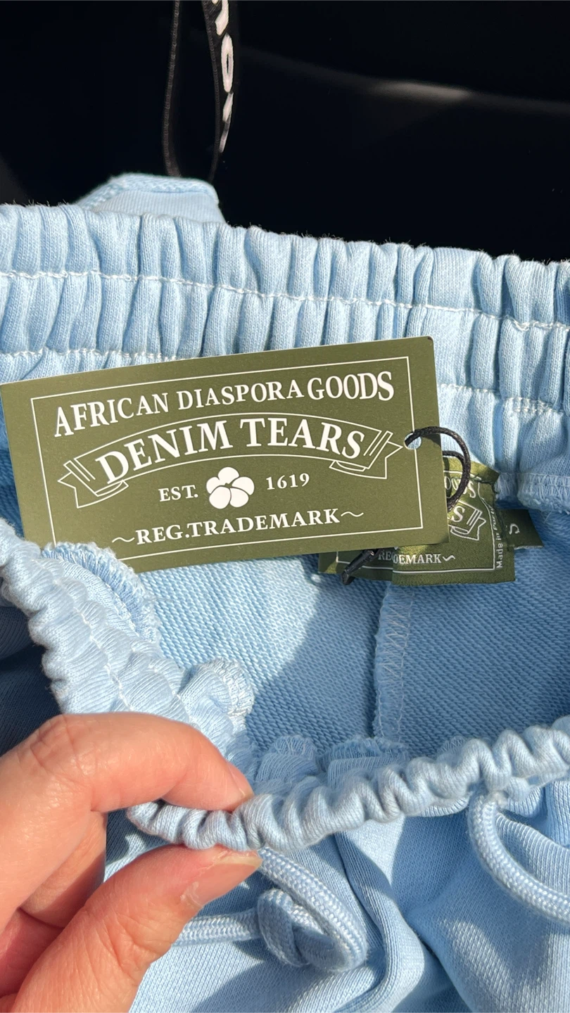 Powder blue shorts - photo 3