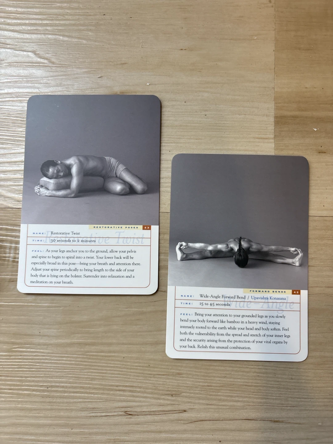 Rodney Yee Yoga Practice Deck - 50 Cards - photo 2