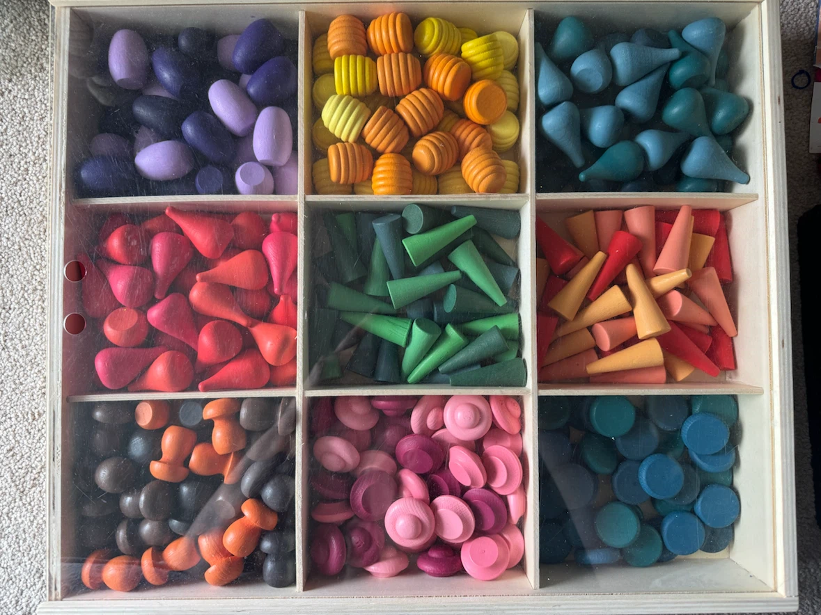 Wooden loose parts Set - photo 2