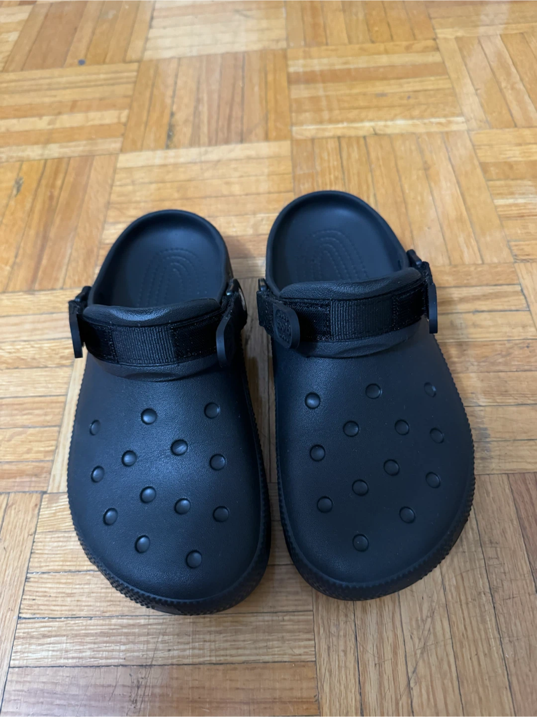 Black Crocs Work Clogs Size M8/W10