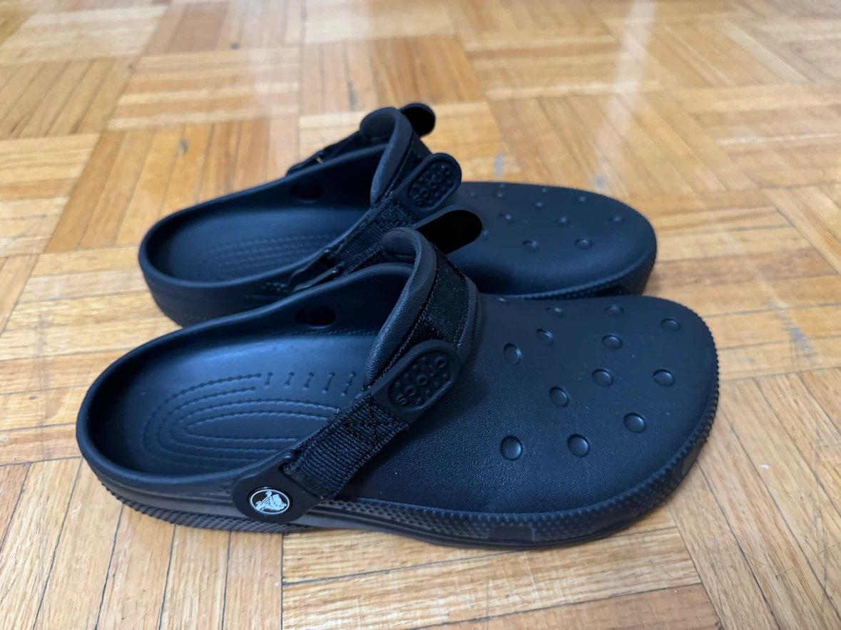 Black Crocs Work Clogs Size M8/W10 - photo 3