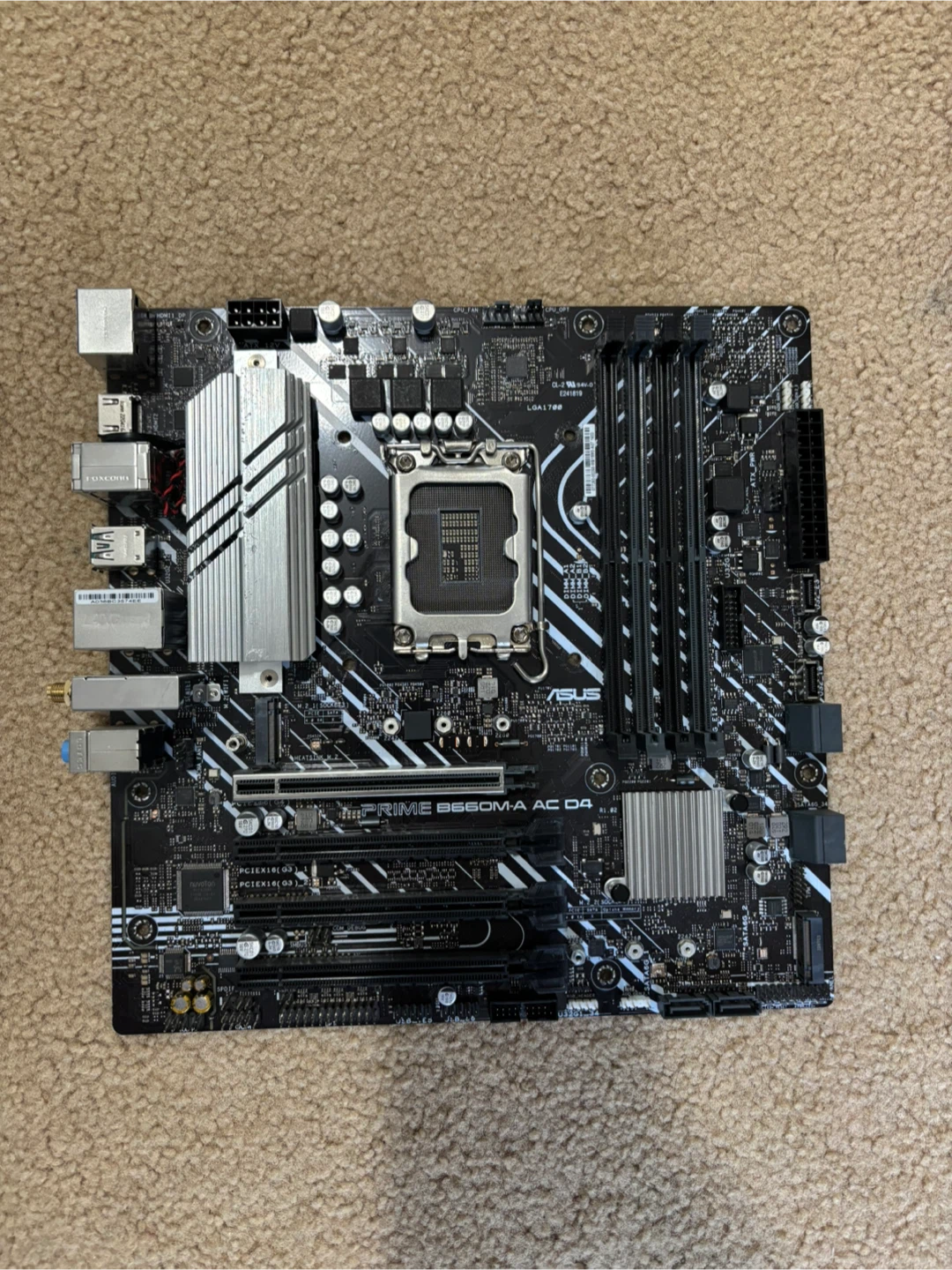 ASUS PRIME B660M-A AC D4 Motherboard