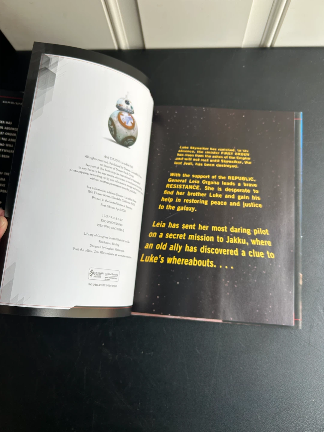 Star Wars The Force Awakens Book - photo 4
