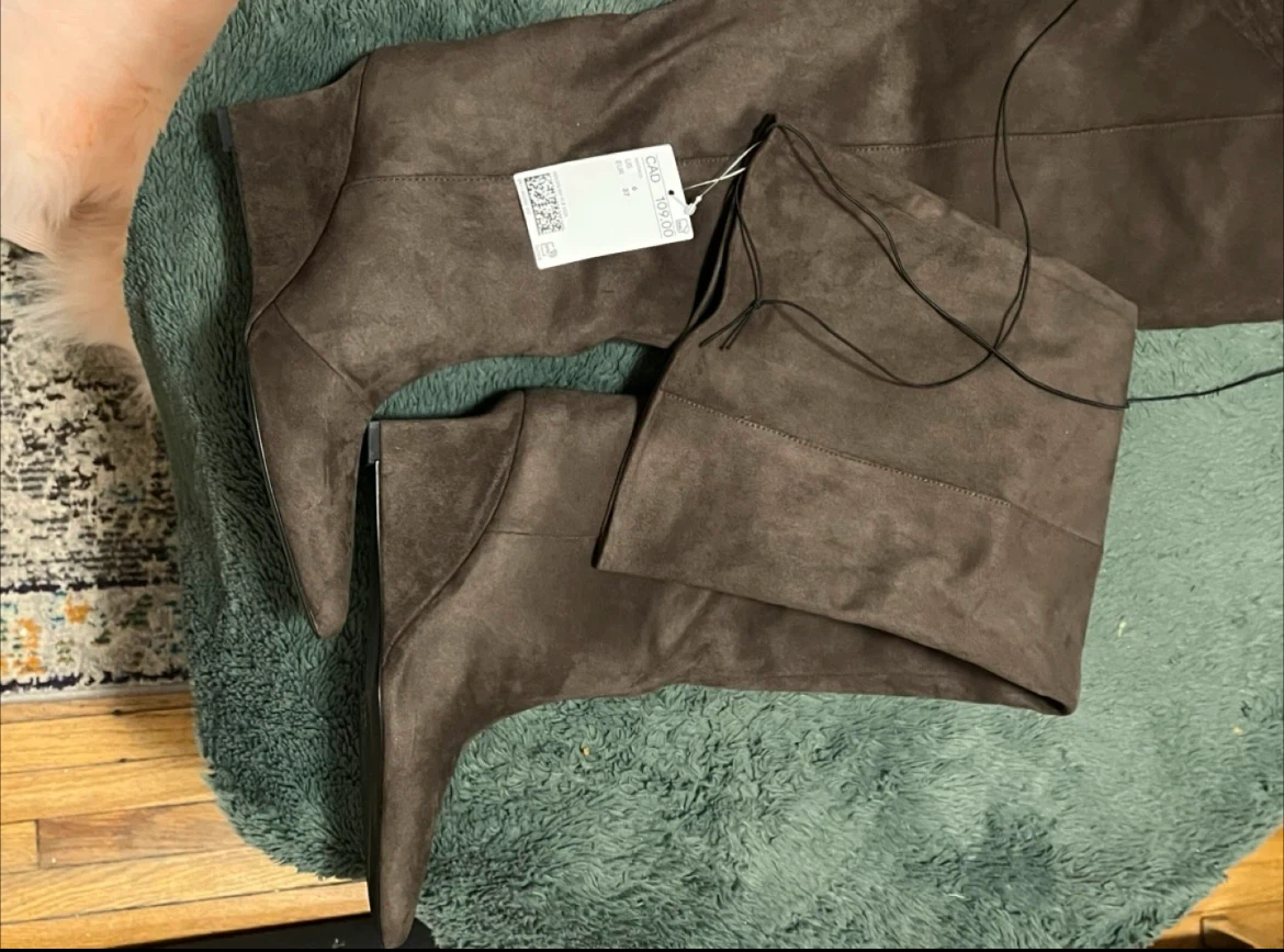 H&M Over-the-Knee Wedge Boots - photo 2