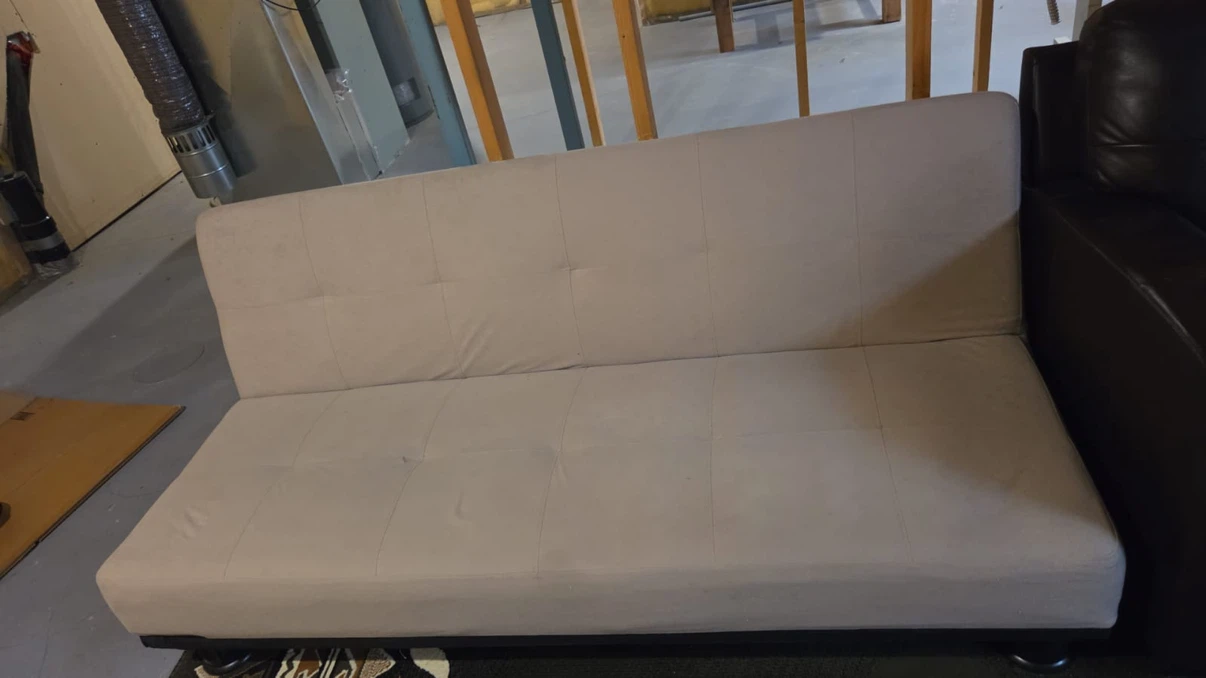 Beige Futon Sofa Bed