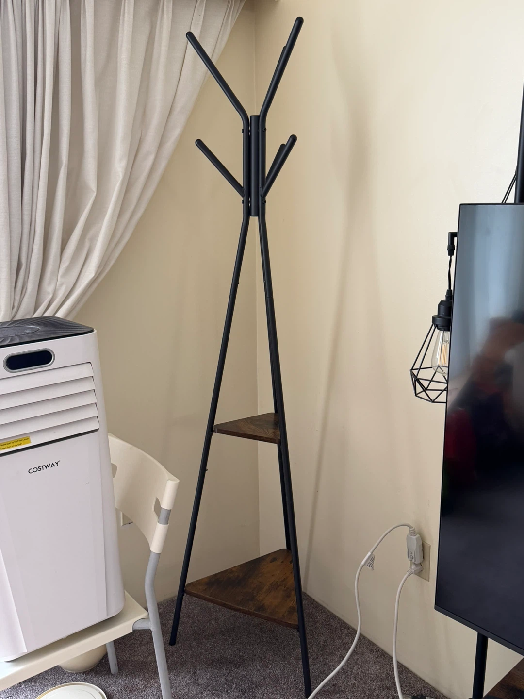 Coat Rack with Shelves - photo 2