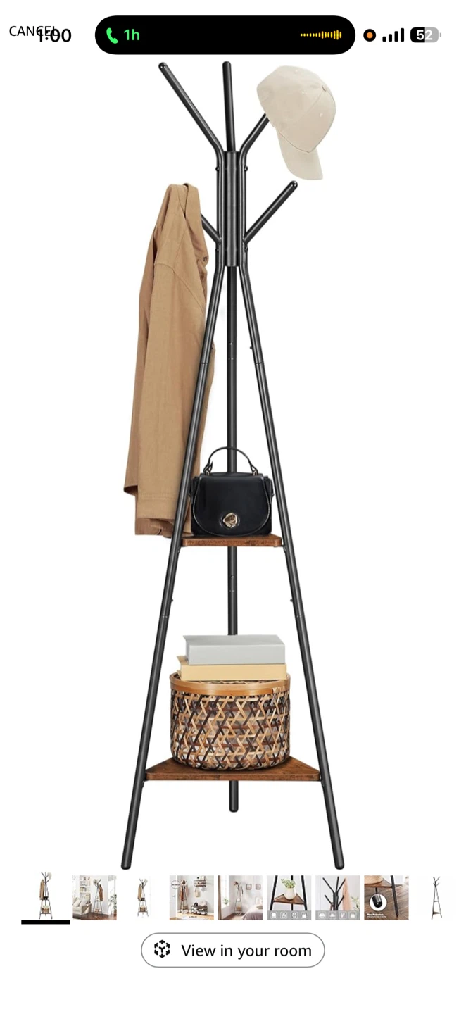 Coat Rack with Shelves - photo 3