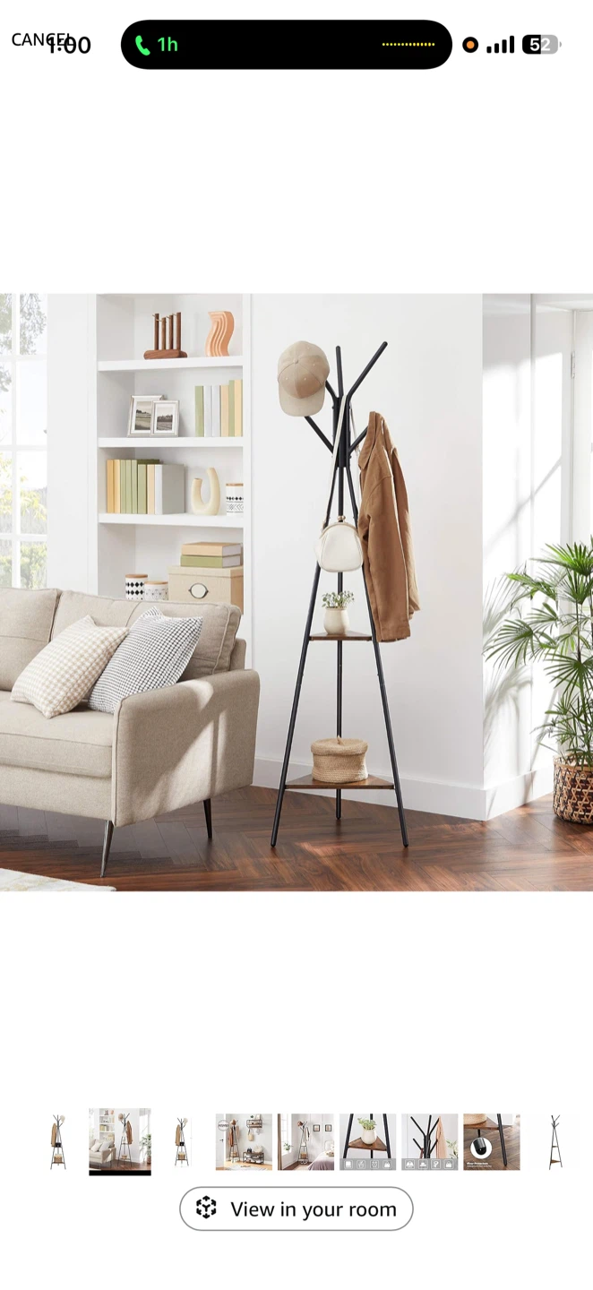 Coat Rack with Shelves - photo 4