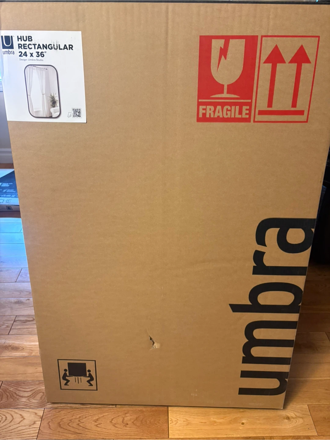 Umbra Hub Rectangular Mirror 24 x 36" - photo 2