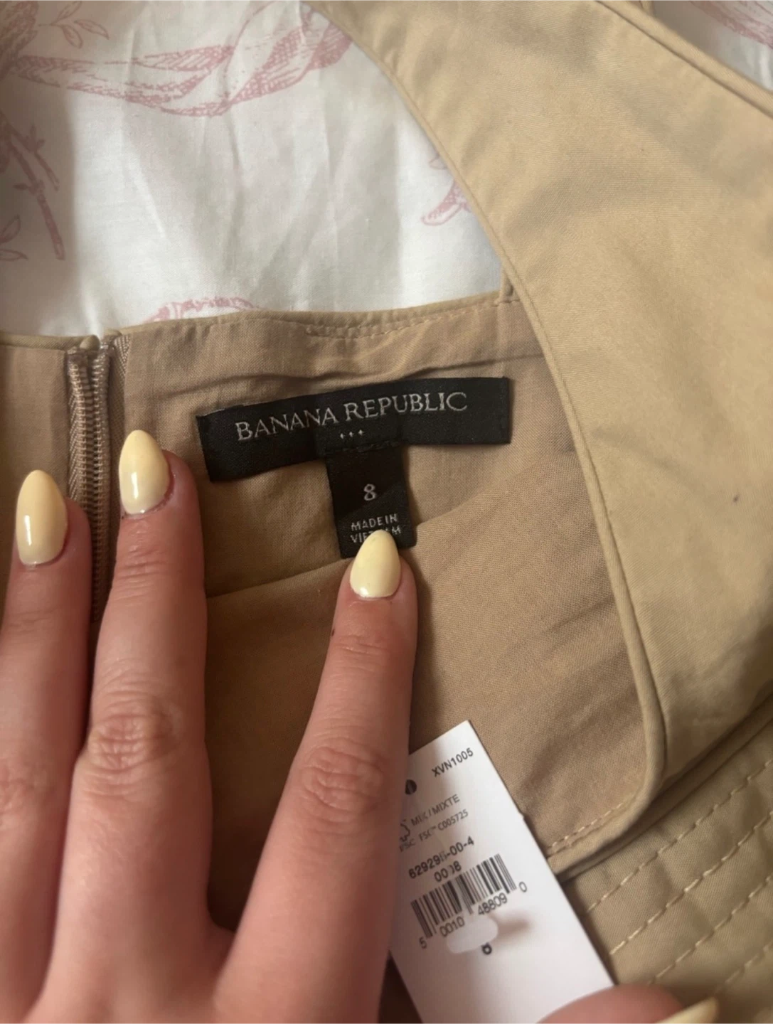 (NWT) Banana Republic Tan A-Line Dress - photo 5