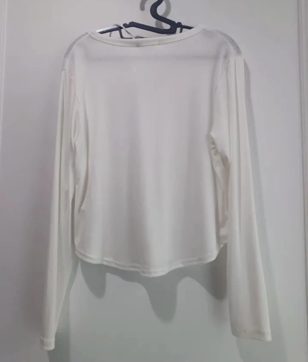 White Long Sleeve Top - photo 2