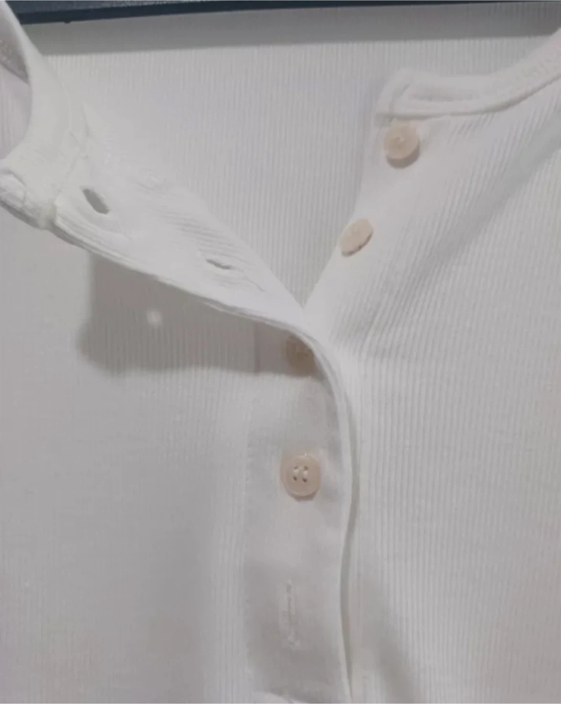White Long Sleeve Top - photo 3