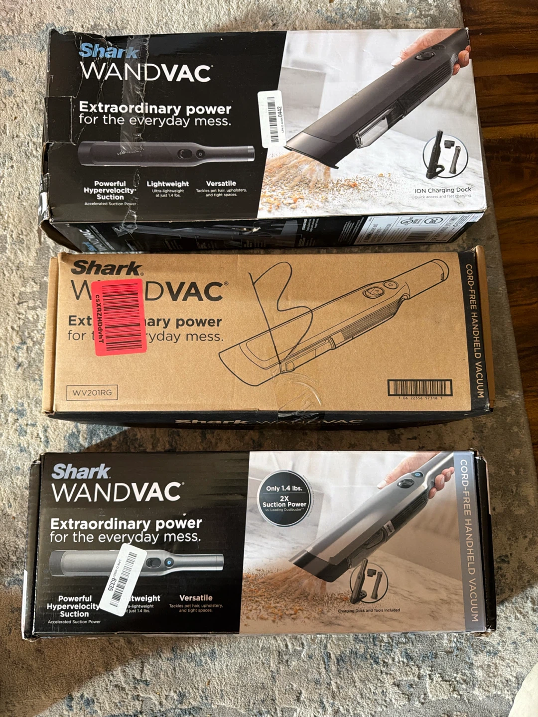 Shark WANDVAC Cord-Free Handheld Vacuum WV201RG