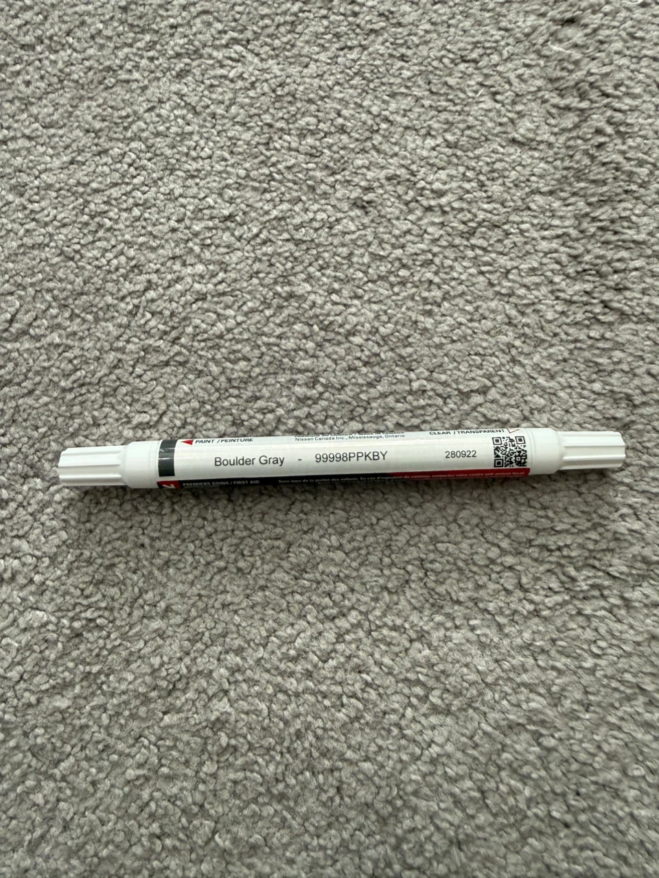 Nissan Boulder Gray Touch-up car paint - photo 2