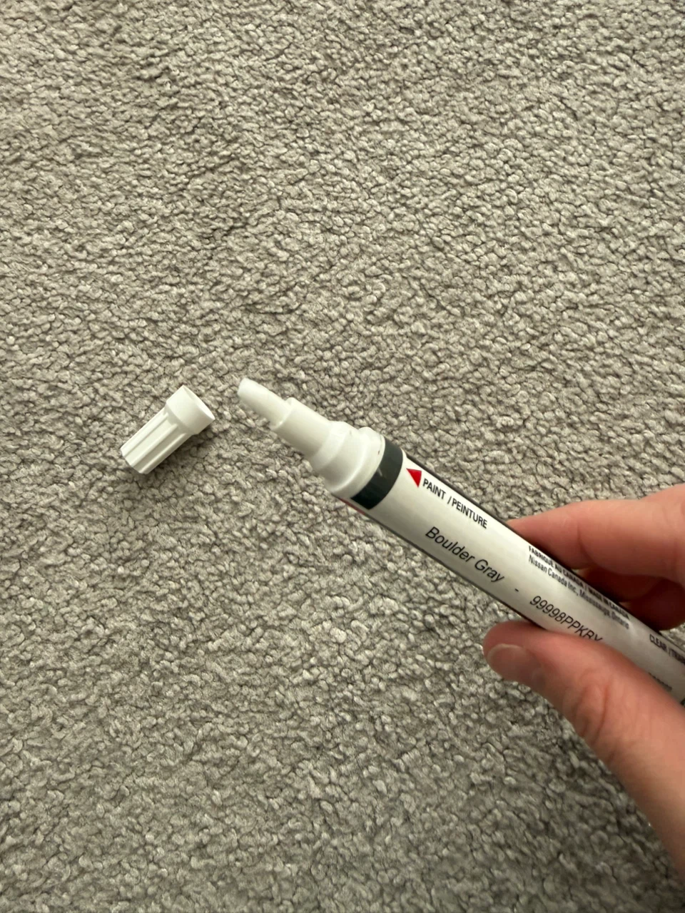 Nissan Boulder Gray Touch-up car paint - photo 3