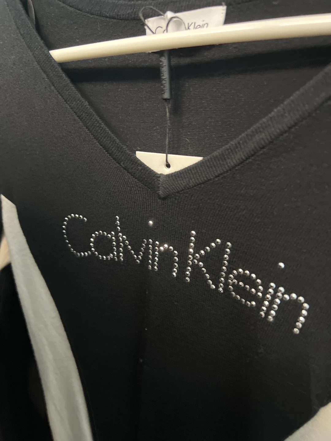 Calvin Klein Black Long Sleeve Sweater - photo 2