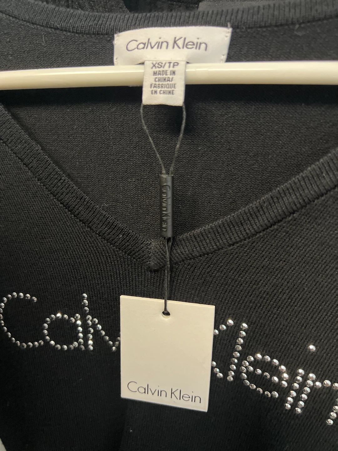 Calvin Klein Black Long Sleeve Sweater - photo 3
