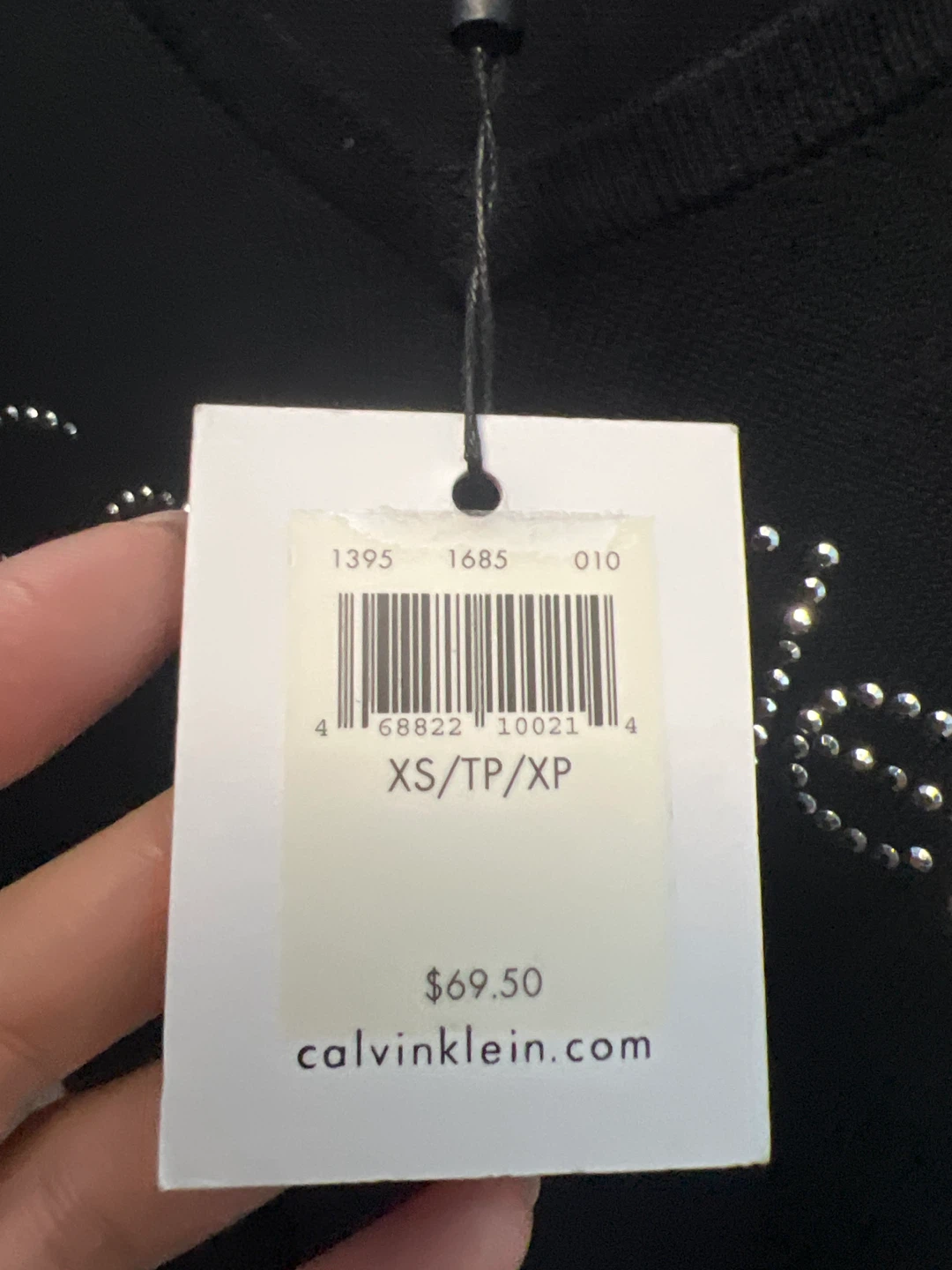Calvin Klein Black Long Sleeve Sweater - photo 4
