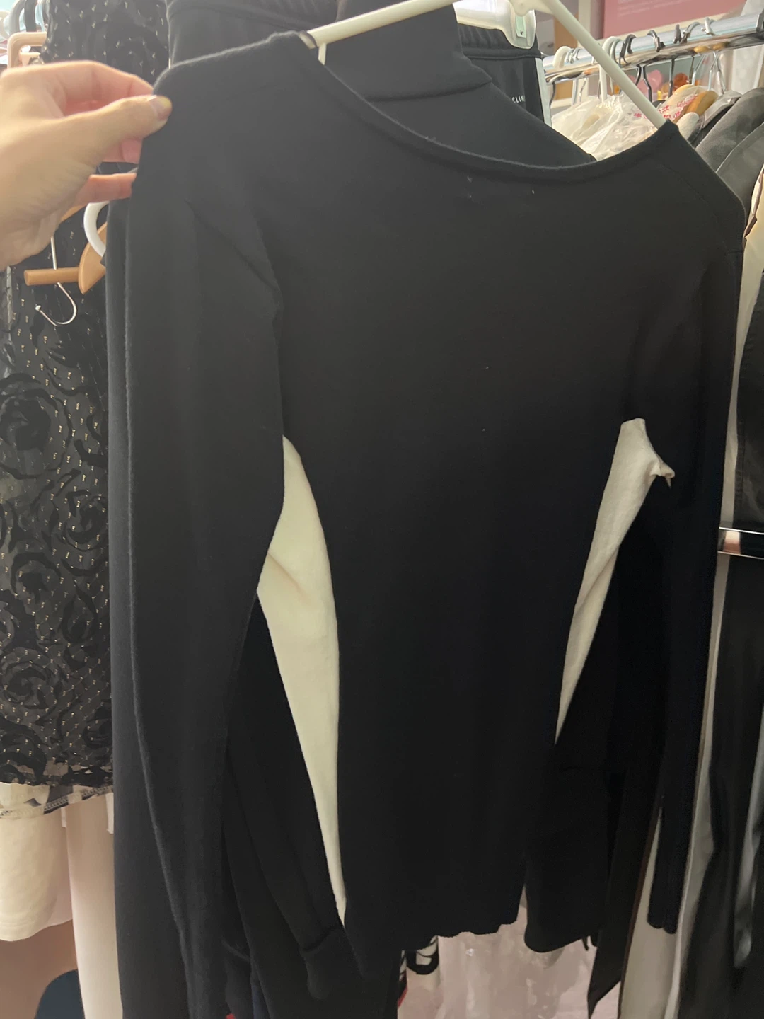 Calvin Klein Black Long Sleeve Sweater - photo 5