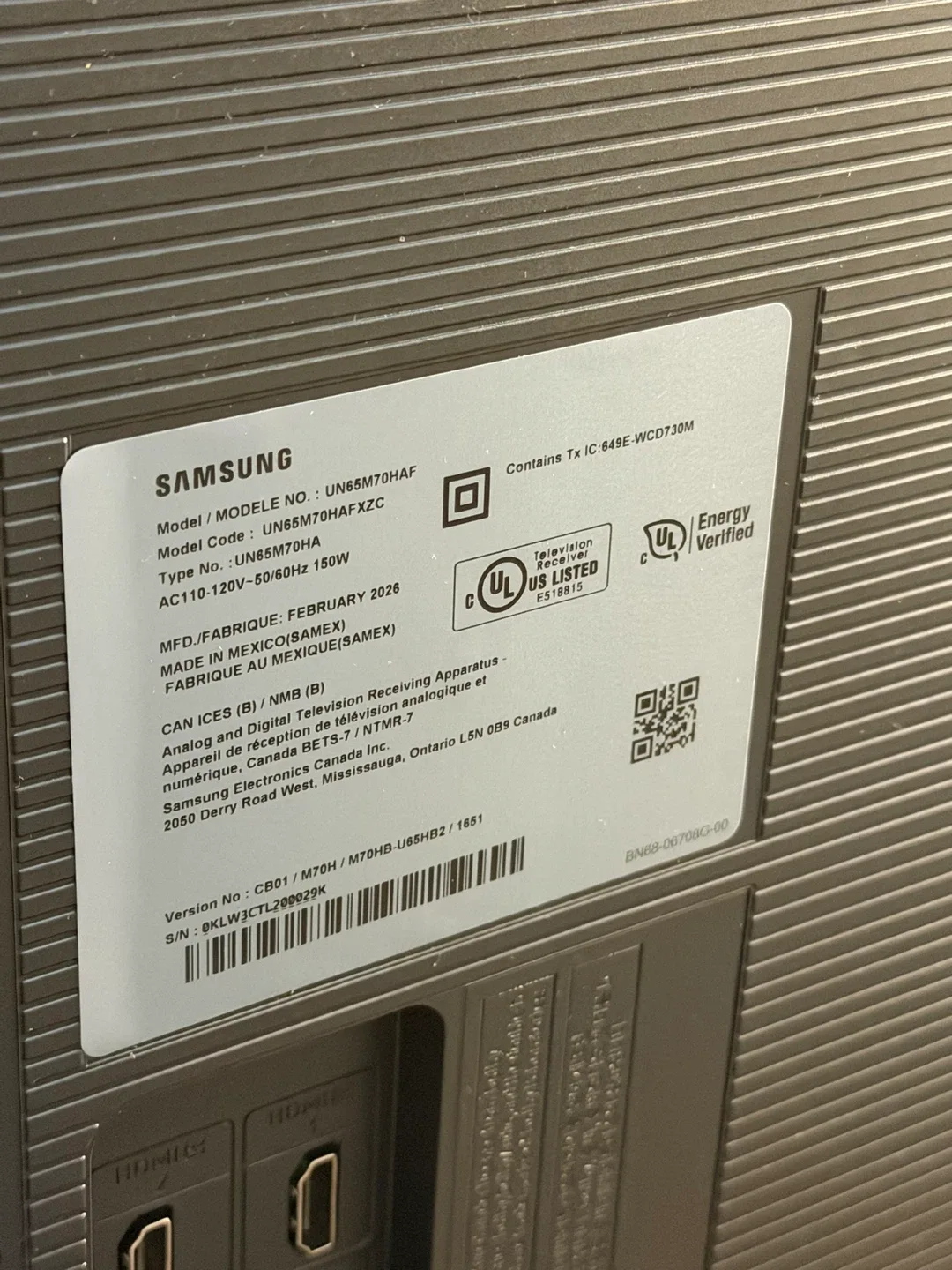 Samsung 65" Smart TV - photo 5