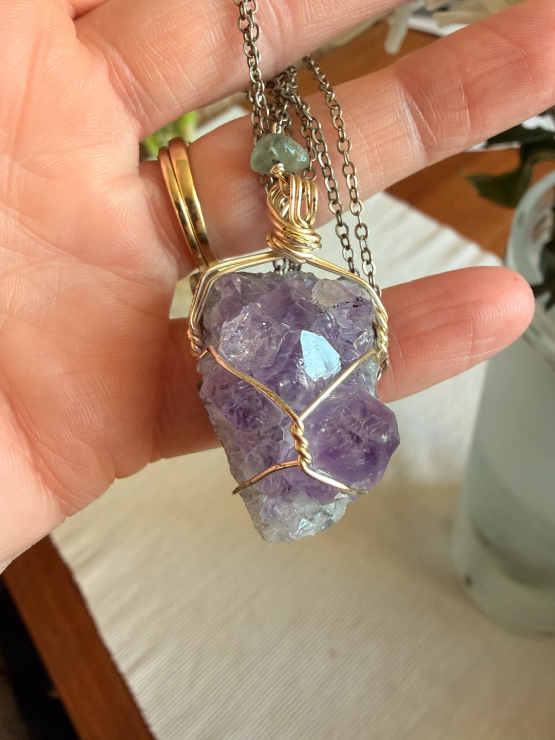 Amethyst Crystal Necklace - photo 3