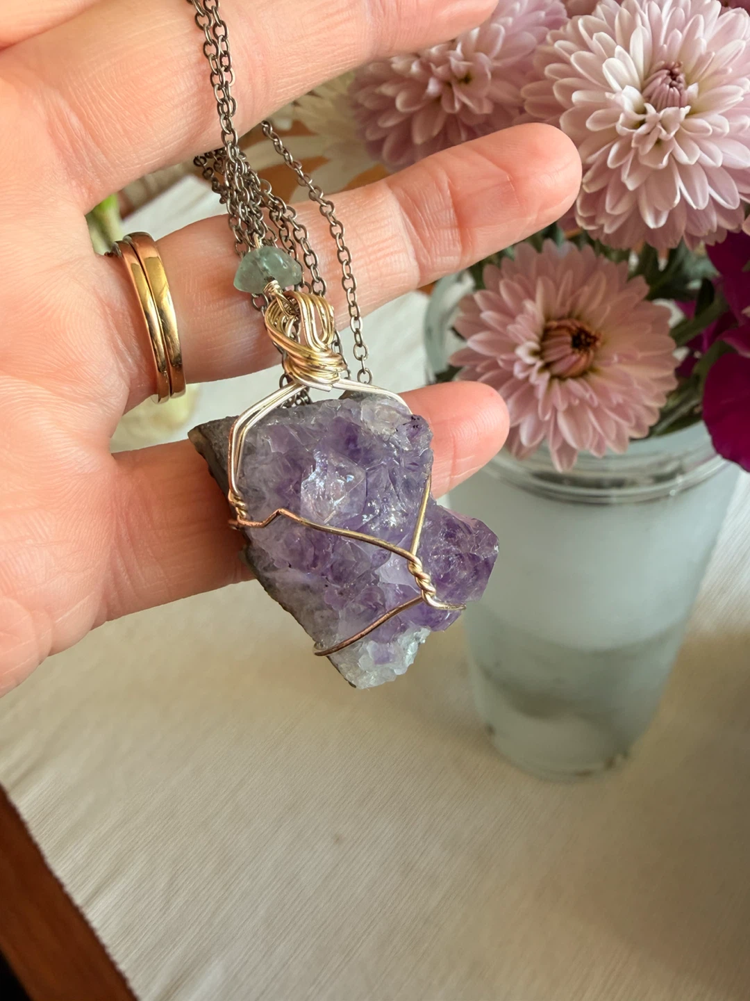 Amethyst Crystal Necklace - photo 5