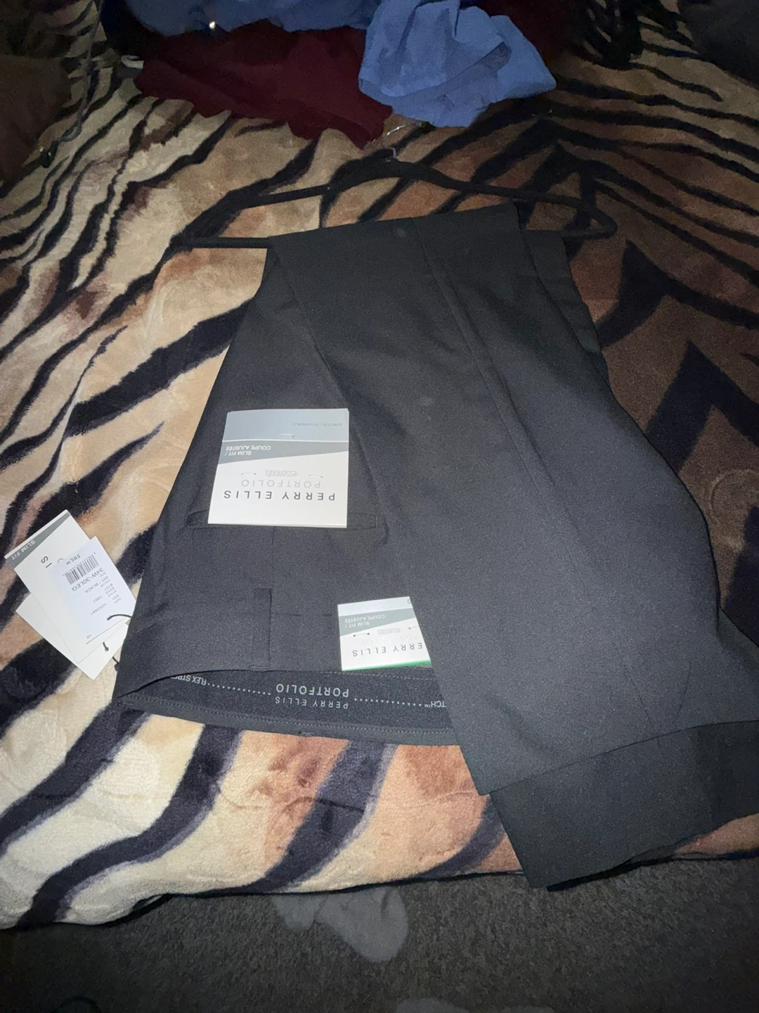 Perry Ellis Portfolio Slim Fit Dress Pants