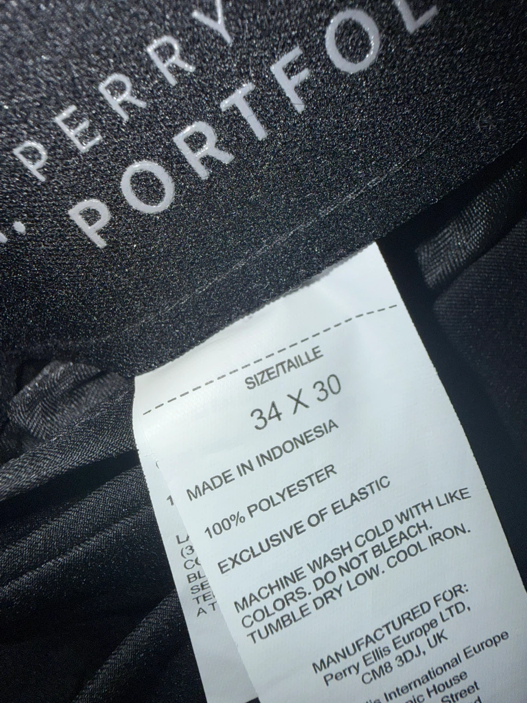 Perry Ellis Portfolio Slim Fit Dress Pants - photo 4