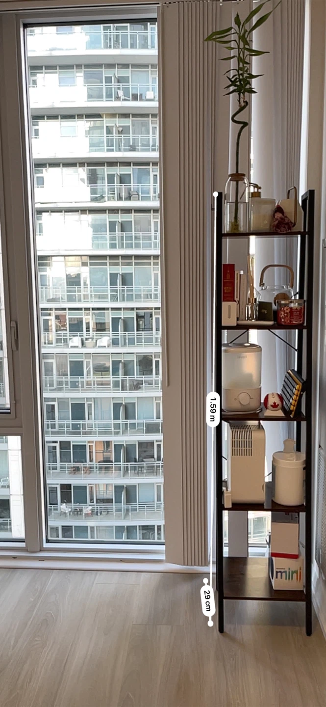 Last Day Sale! Ladder Bookshelf - 5 Tier