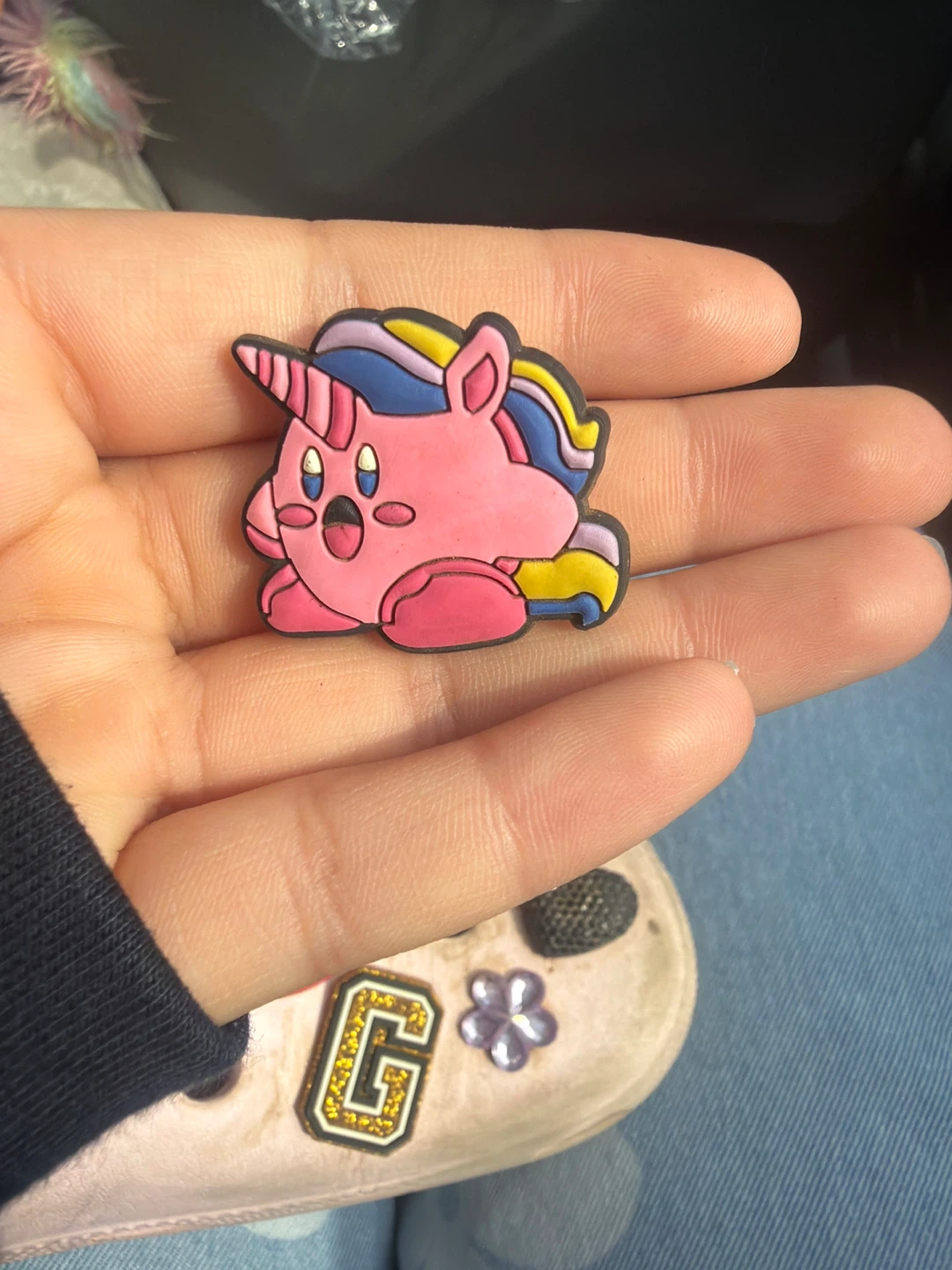 Cute Pink Unicorn Charm