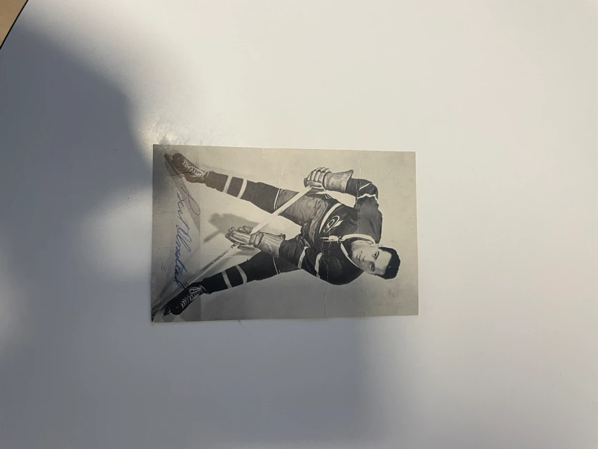 Signed Hockey Photograph - Paul Masnick